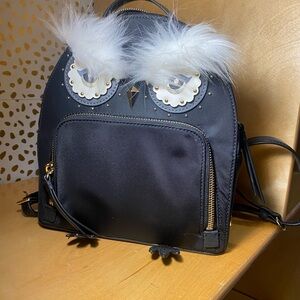 Kate spade Black Owl Design Backpack